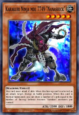 Karakuri Ninja mdl 7749 "Nanashick" EXVC-EN031