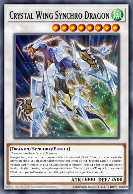 Crystal Wing Synchro Dragon OP13-PT008