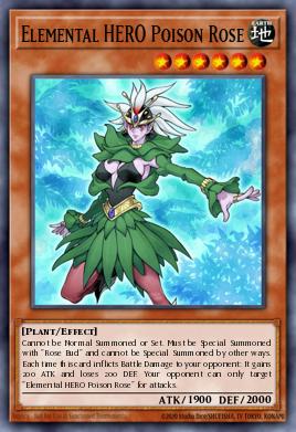 Elemental HERO Poison Rose LCGX-EN036
