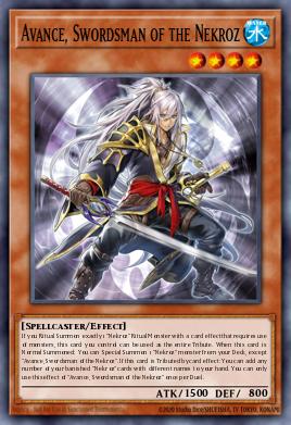 Avance, Swordsman of the Nekroz BLMM-EN024