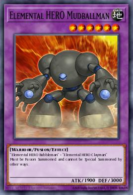 Elemental HERO Mudballman RYMP-EN018