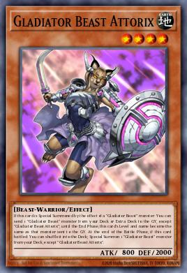 Gladiator Beast Attorix CHIM-EN012