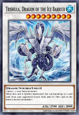 Trishula, Dragon of the Ice Barrier TYP1-EN013
