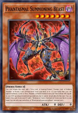 Phantasmal Summoning Beast PHNI-EN014