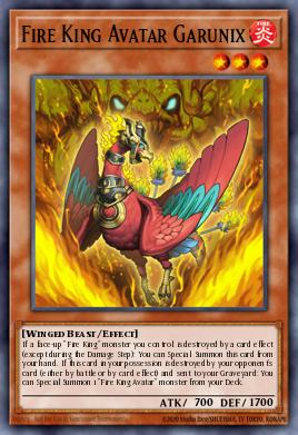 Fire King Avatar Garunix SR14-EN004