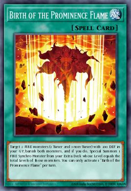 Birth of the Prominence Flame LIOV-EN063