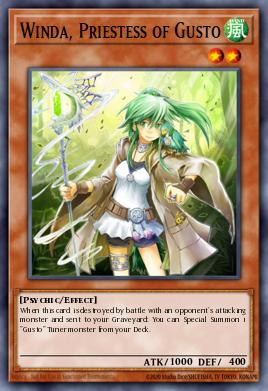 Winda, Priestess of Gusto HA05-EN040