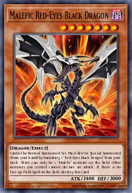 Malefic Red-Eyes Black Dragon LDS1-EN006