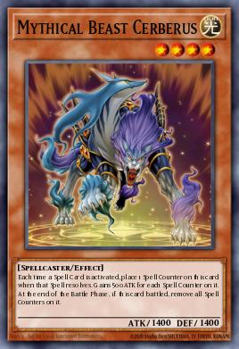 Mythical Beast Cerberus SR08-EN008
