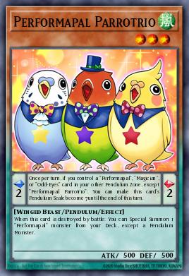 Performapal Parrotrio YS16-EN005