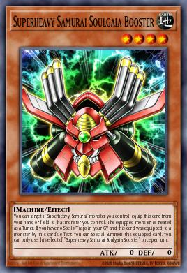 Superheavy Samurai Soulgaia Booster CYAC-EN005