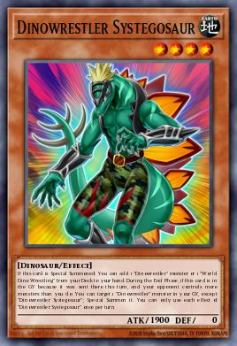 Dinowrestler Systegosaur SOFU-EN008