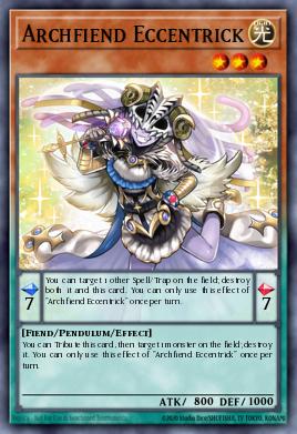 Archfiend Eccentrick OP22-EN017