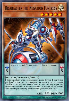 Disablaster the Negation Fortress INFO-EN026