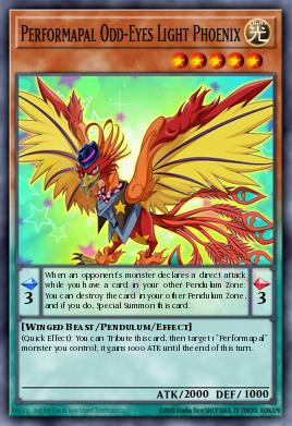 Performapal Odd-Eyes Light Phoenix SHVI-EN003