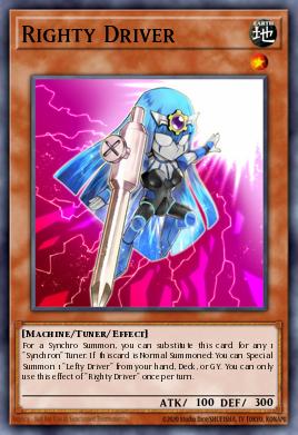 Righty Driver SR10-EN019