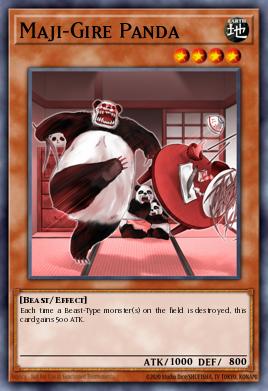 Maji-Gire Panda FET-EN012