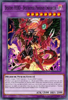 Destiny HERO - Destroyer Phoenix Enforcer BODE-EN039