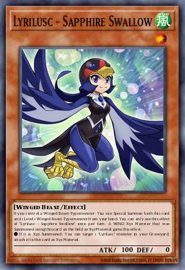 Lyrilusc - Sapphire Swallow MACR-EN013