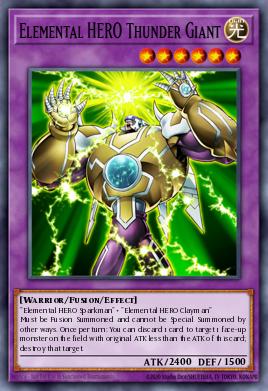 Elemental HERO Thunder Giant SGX1-ENA22