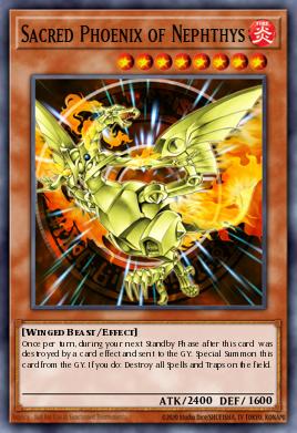 Sacred Phoenix of Nephthys SR14-EN017