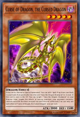 Curse of Dragon, the Cursed Dragon ROTD-EN002