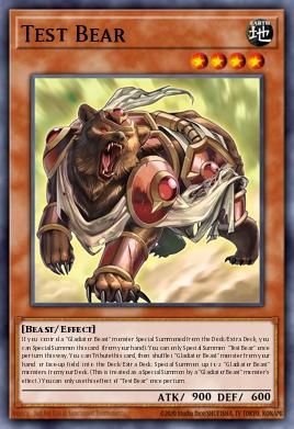Test Bear SUDA-EN018