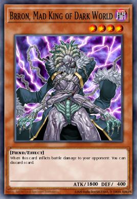 Brron, Mad King of Dark World SDGU-EN011