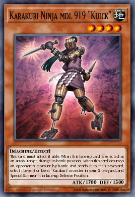 Karakuri Ninja mdl 919 "Kuick" STOR-EN028