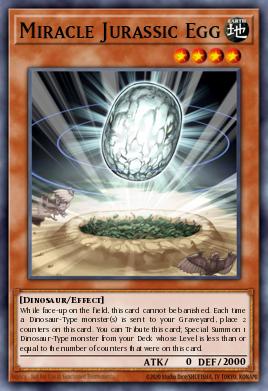 Miracle Jurassic Egg SD09-EN015