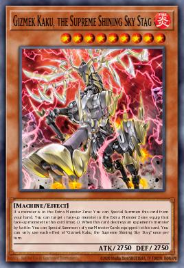 Gizmek Kaku, the Supreme Shining Sky Stag IGAS-EN024