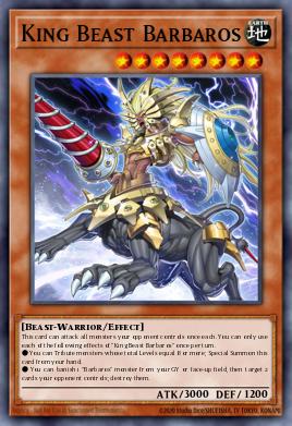 King Beast Barbaros ETCO-EN030