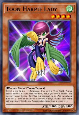 Toon Harpie Lady TOCH-EN002