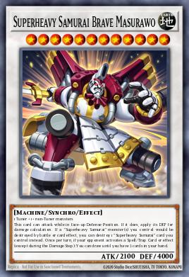 Superheavy Samurai Brave Masurawo CYAC-EN039