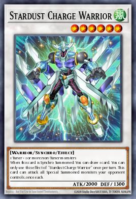 Stardust Charge Warrior MAGO-EN029