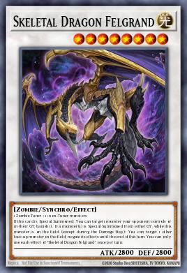 Skeletal Dragon Felgrand DIFO-EN040