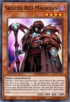 Skilled Red Magician SBCB-EN009