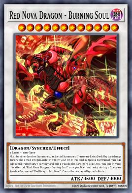 Red Nova Dragon - Burning Soul MAMS-EN008