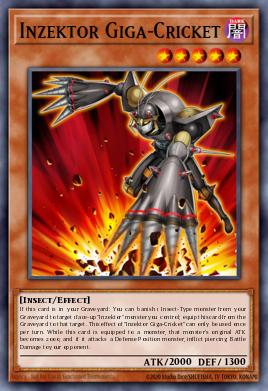 Inzektor Giga-Cricket GAOV-EN031