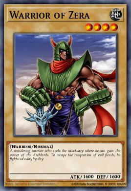 Warrior of Zera YSD-EN006