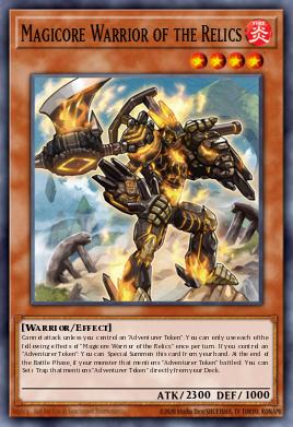 Magicore Warrior of the Relics GRCR-EN027