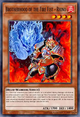 Brotherhood of the Fire Fist - Rhino MP14-EN014
