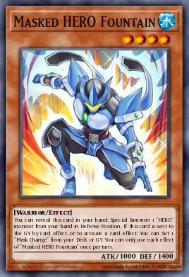 Masked HERO Fountain BLGG-EN029