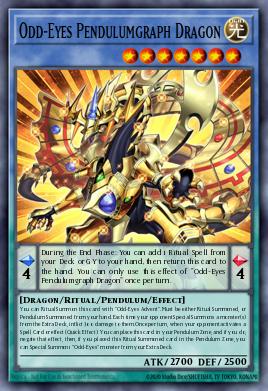 Odd-Eyes Pendulumgraph Dragon DIFO-EN034