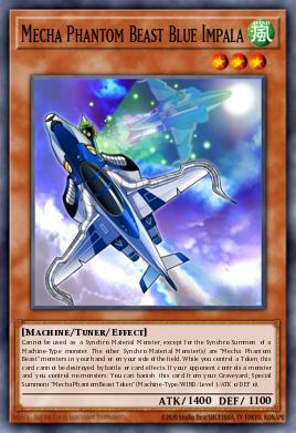 Mecha Phantom Beast Blue Impala JOTL-EN023