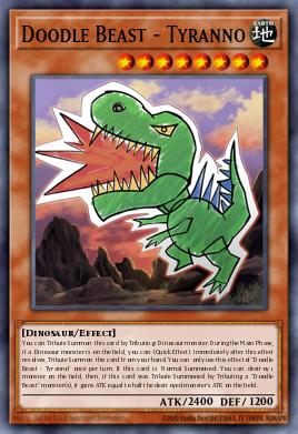 Doodle Beast - Tyranno BLCR-EN033