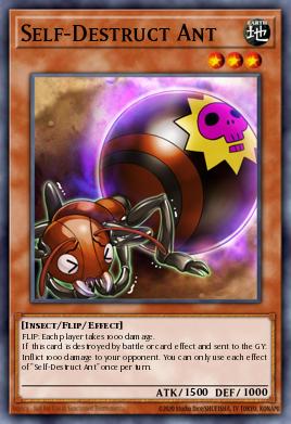 Self-Destruct Ant CIBR-EN035