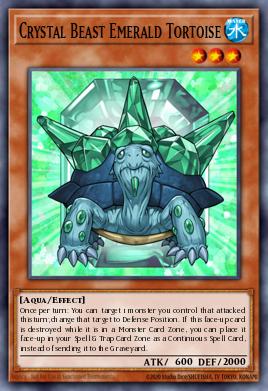 Crystal Beast Emerald Tortoise FOTB-EN003