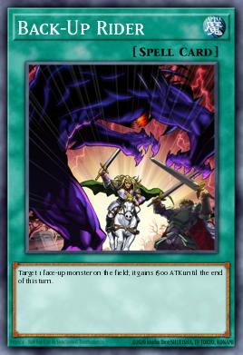 Back-Up Rider YS16-EN030