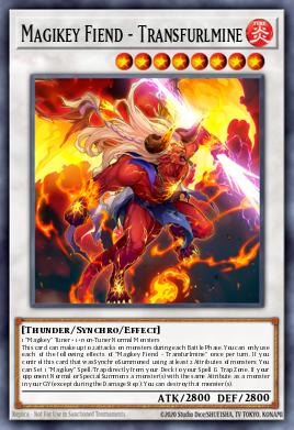 Magikey Fiend - Transfurlmine BODE-EN044